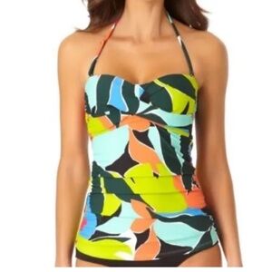 Anne Cole Tankini Bandeau Swim Top - Small